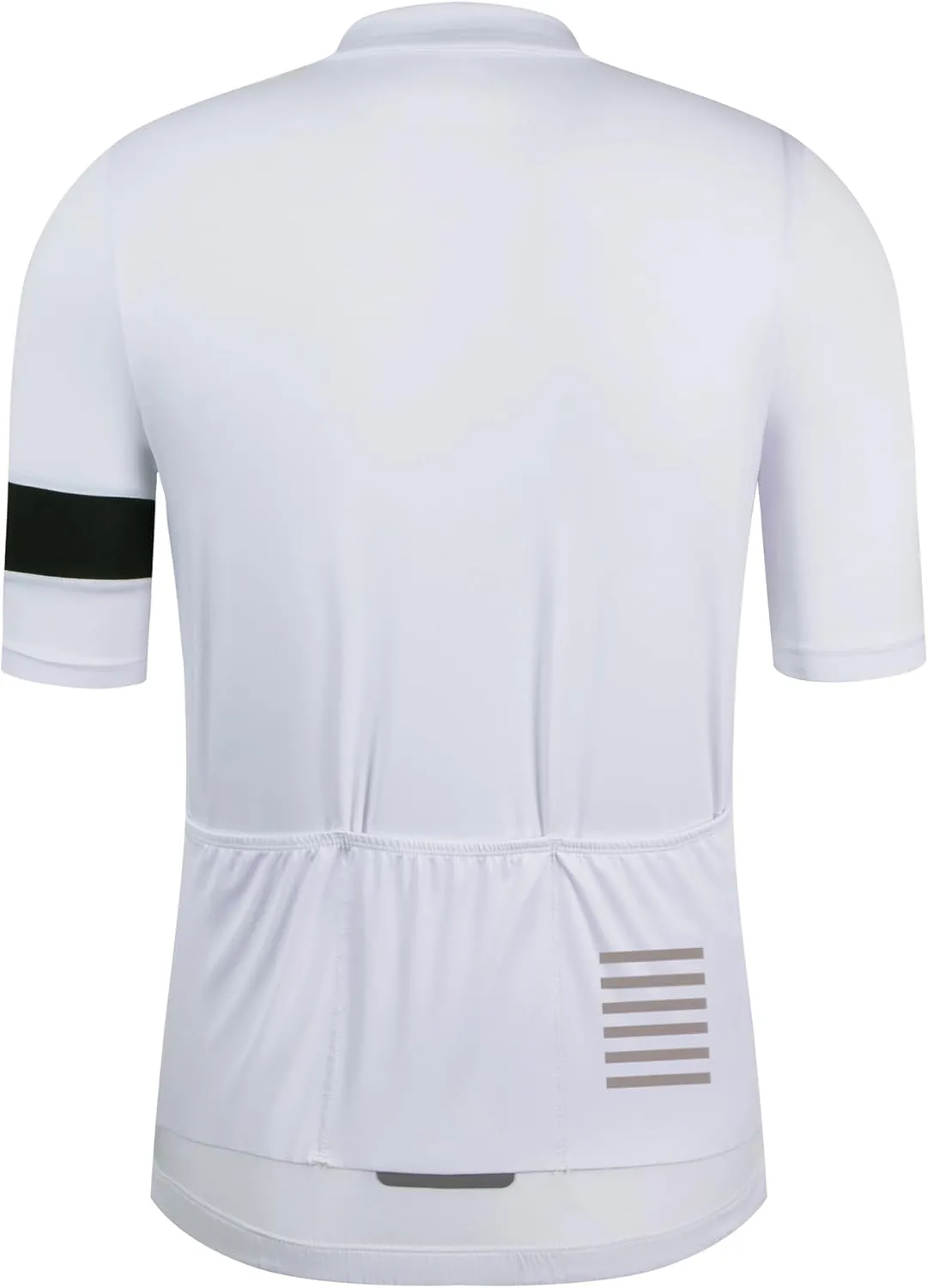Cycling Jersey Men Zipper Pocket Short Sleeve Lightweight Aero JRace Fit Road Bike Jersey Shirt Cuff Stitching