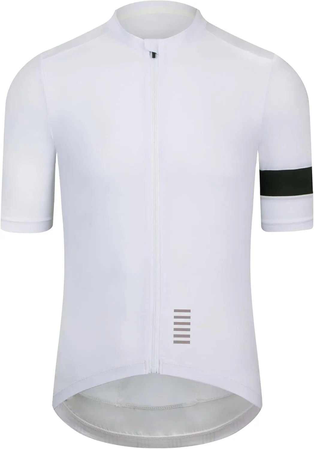 Cycling Jersey Men Zipper Pocket Short Sleeve Lightweight Aero JRace Fit Road Bike Jersey Shirt Cuff Stitching