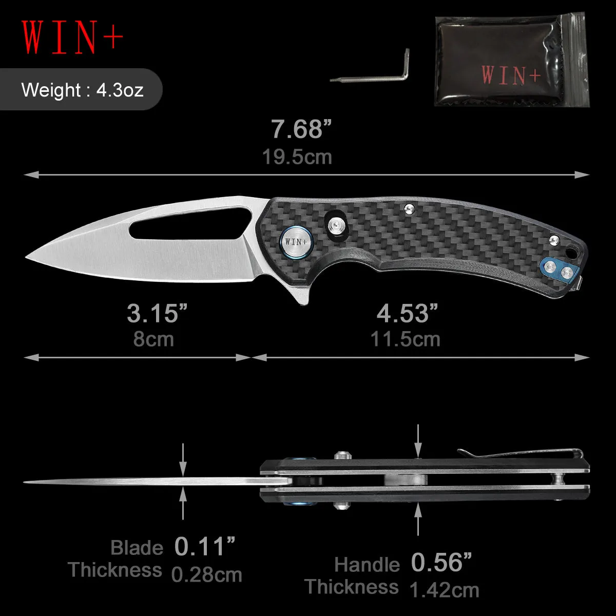D2 Pocket Knife With G10 Handle And Axis Lock System (Our Patents)