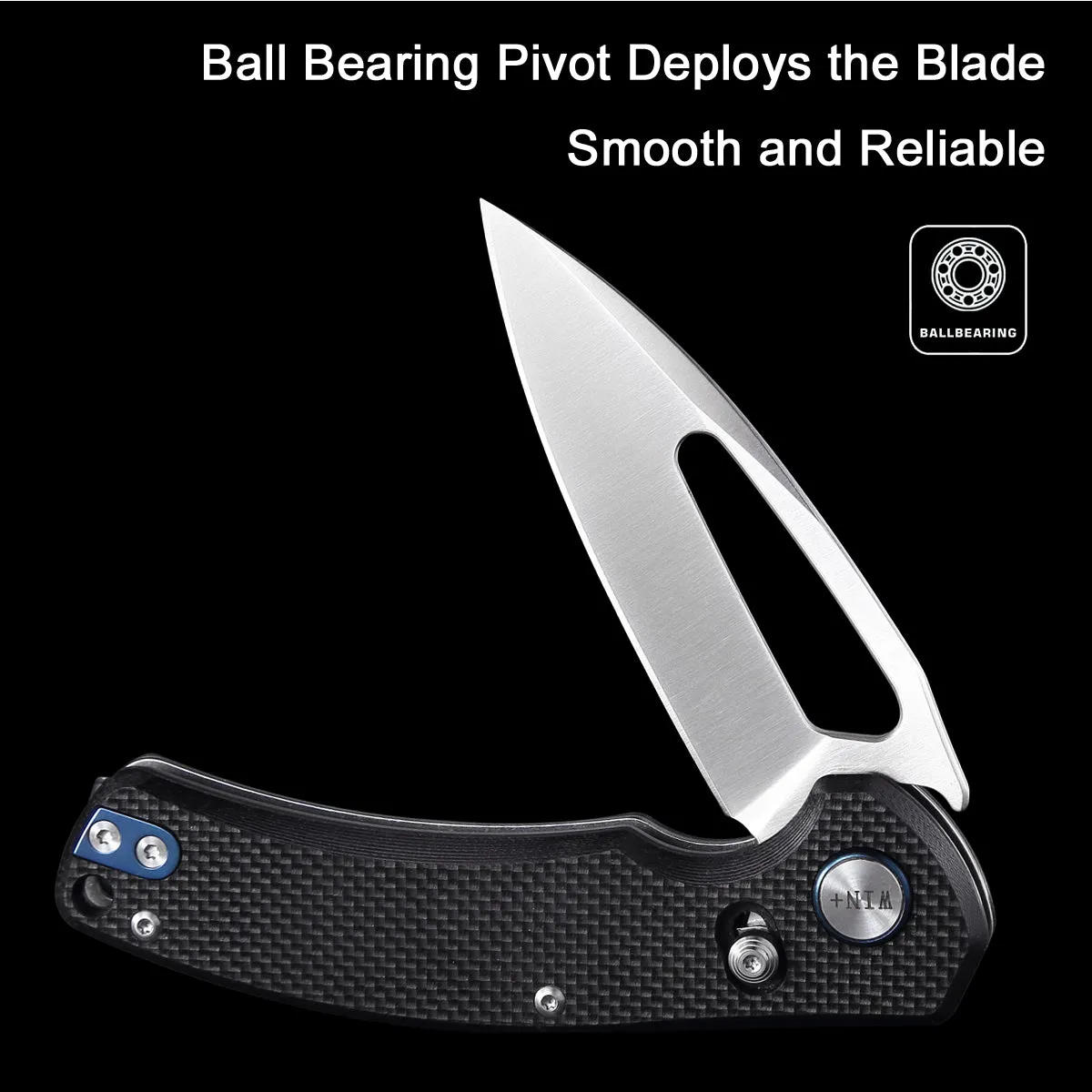 D2 Pocket Knife With G10 Handle And Axis Lock System (Our Patents)