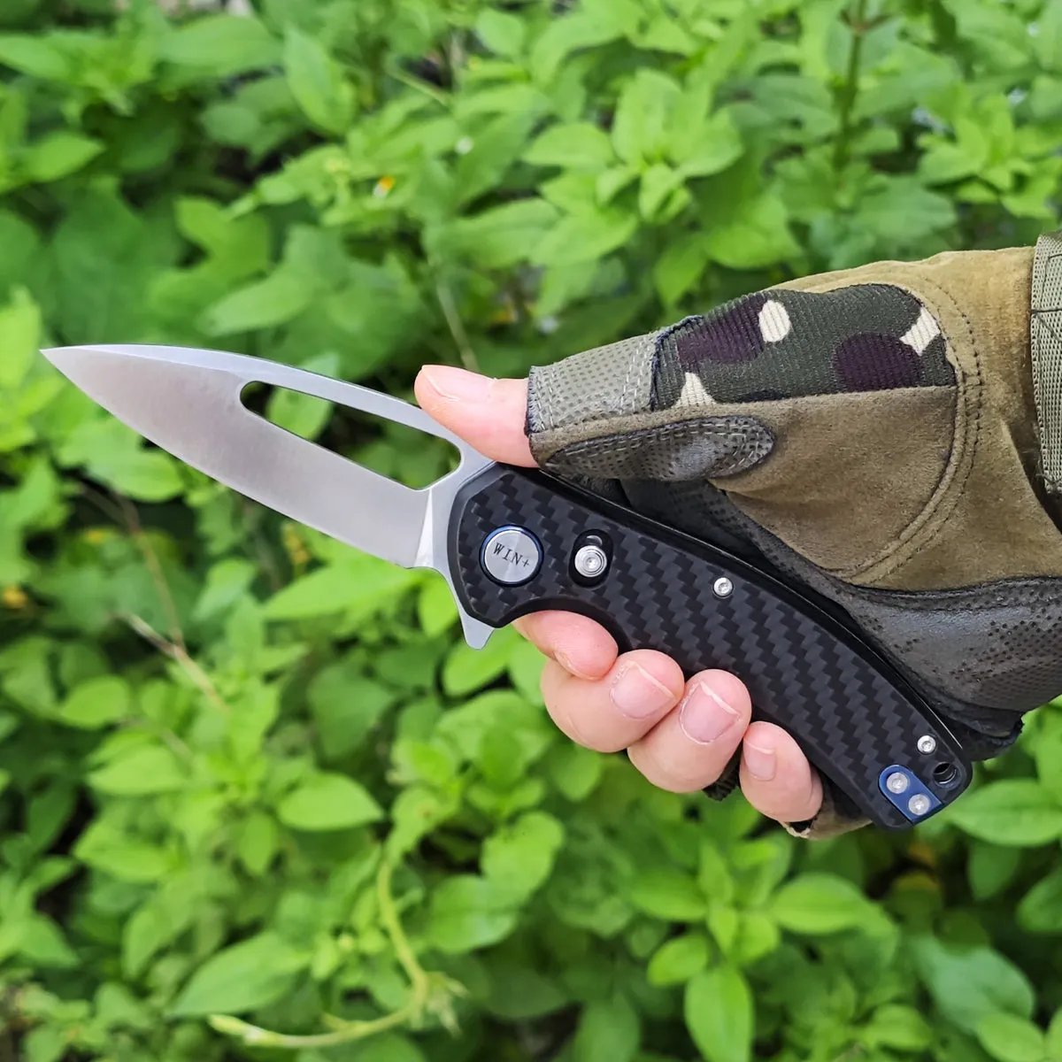 D2 Pocket Knife With G10 Handle And Axis Lock System (Our Patents)