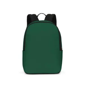 Dark Green Waterproof Backpack | Dark Pastel Green | C60M0Y60K80