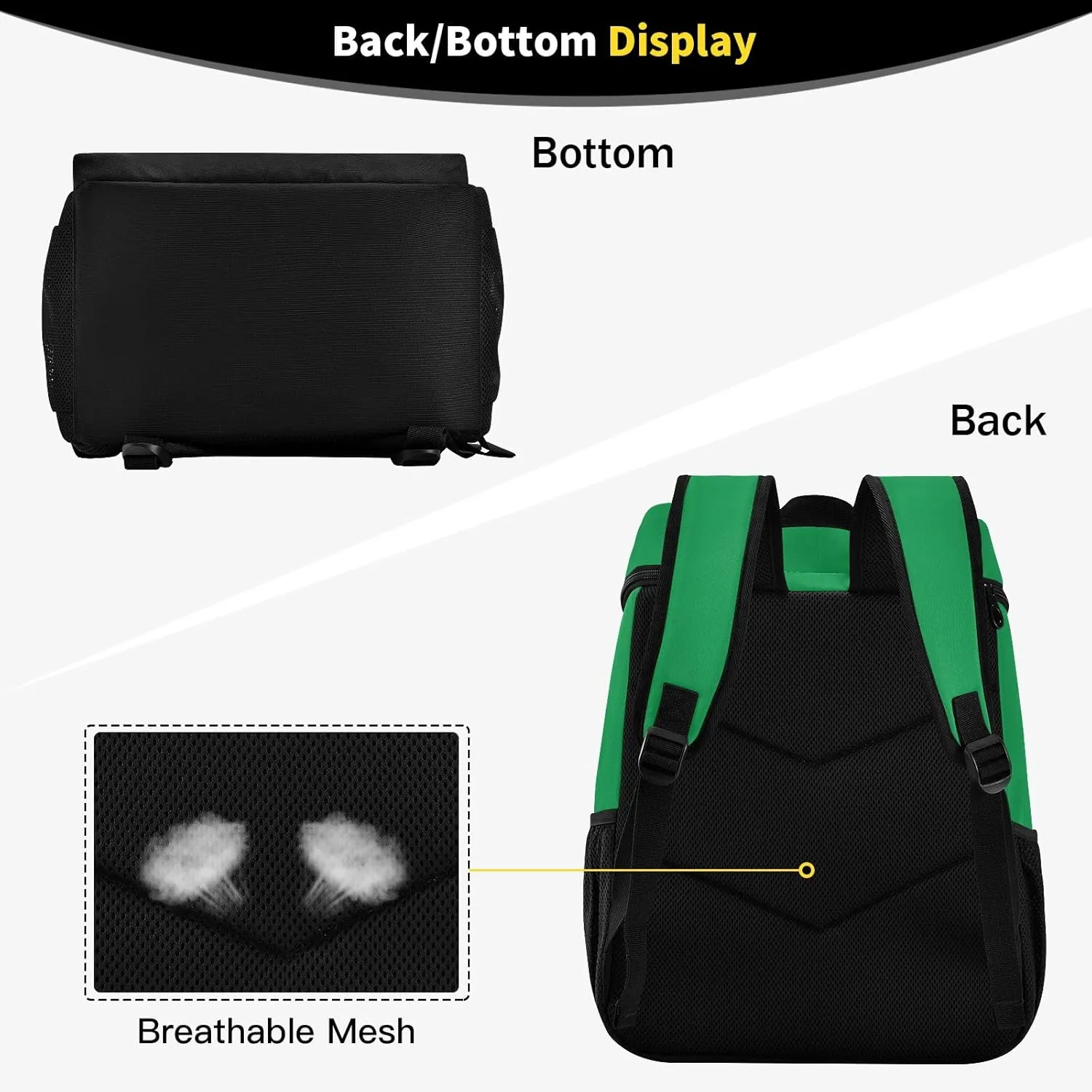 Dark Salmon Cooler Bag Backpack 36 Cans Insulated Leakproof Waterproof Beach Cooler Lunch Box Backpack