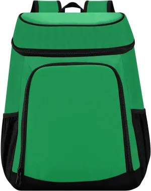 Dark Salmon Cooler Bag Backpack 36 Cans Insulated Leakproof Waterproof Beach Cooler Lunch Box Backpack
