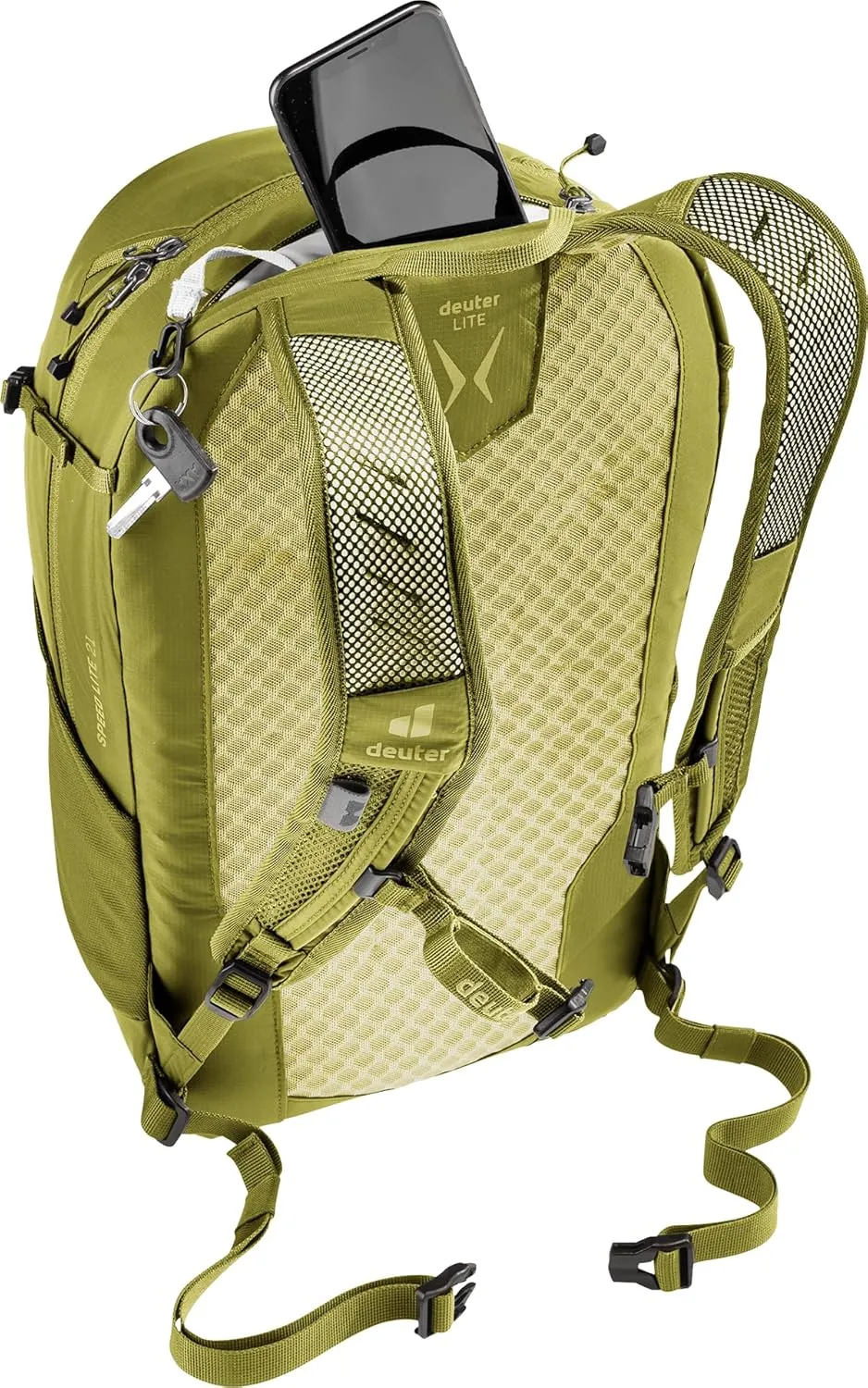 Deuter Speed Lite 21L Hiking Lightweight Backpack - Linden-Cactus