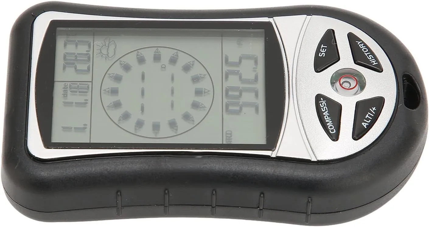 Digital LCD Thermometer. Handheld GPS Units