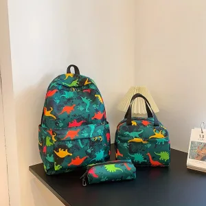 Dinosaur Backpack Set for Kids