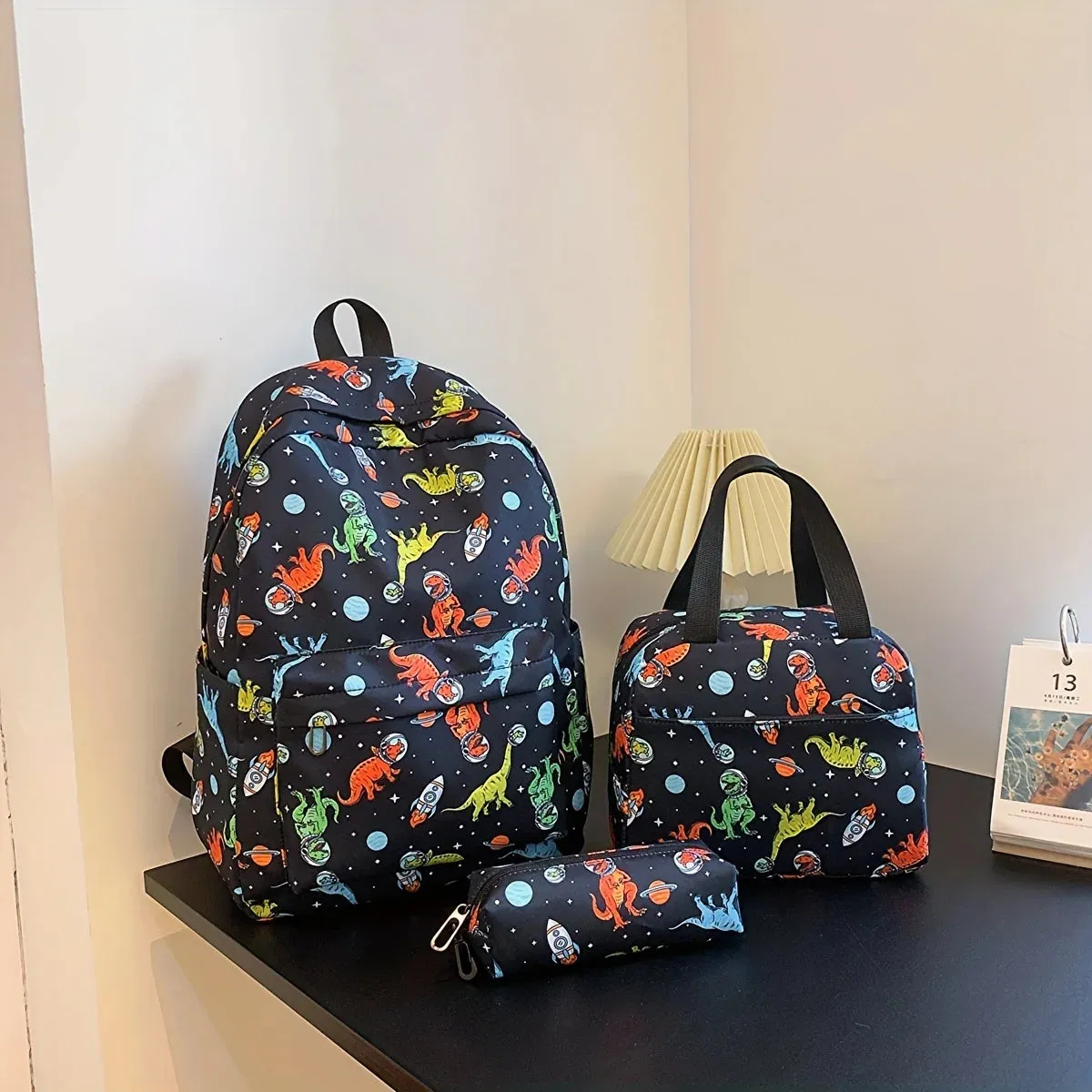 Dinosaur Backpack Set for Kids