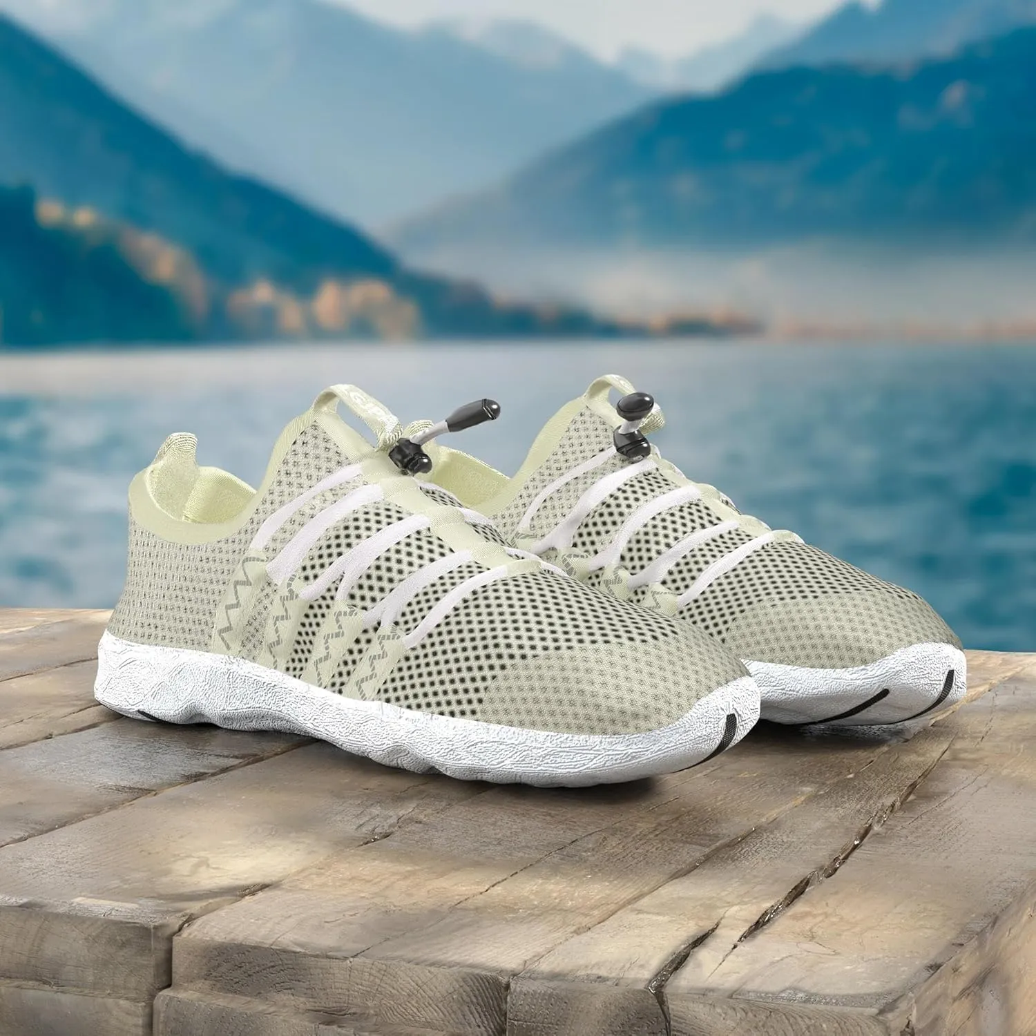 DLGJPA Women's Lightweight Quick Drying Aqua Water Shoes Athletic Sport Walking Shoes