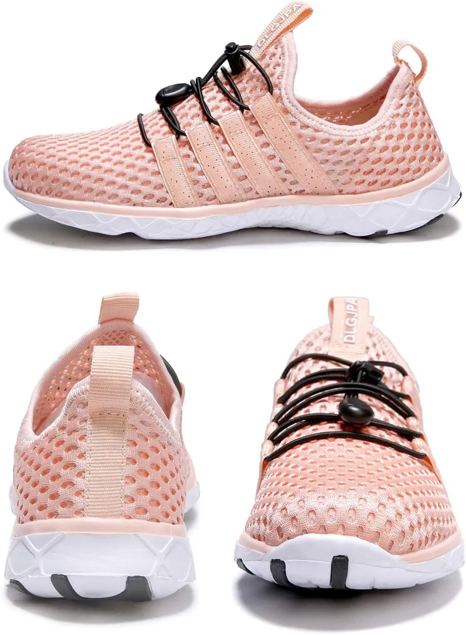 DLGJPA Women's Lightweight Quick Drying Aqua Water Shoes Athletic Sport Walking Shoes