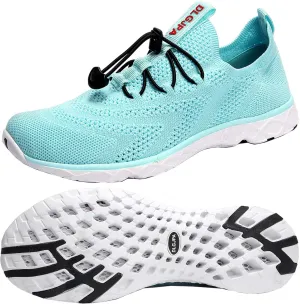 DLGJPA Women's Lightweight Quick Drying Aqua Water Shoes Athletic Sport Walking Shoes