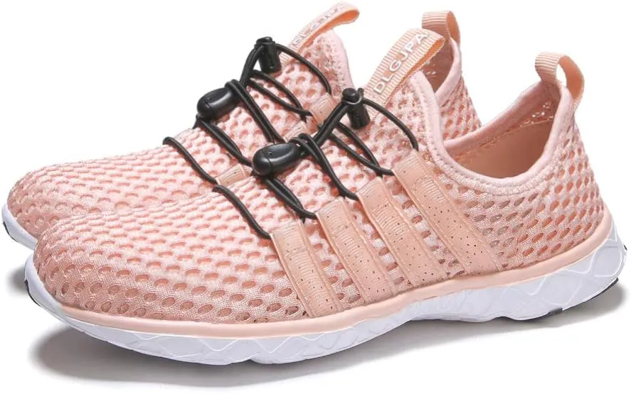 DLGJPA Women's Lightweight Quick Drying Aqua Water Shoes Athletic Sport Walking Shoes