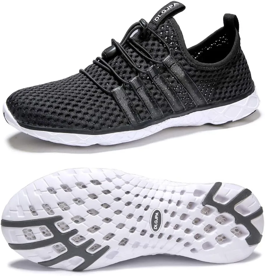DLGJPA Women's Lightweight Quick Drying Aqua Water Shoes Athletic Sport Walking Shoes