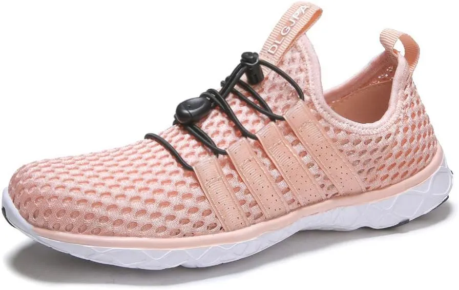 DLGJPA Women's Lightweight Quick Drying Aqua Water Shoes Athletic Sport Walking Shoes