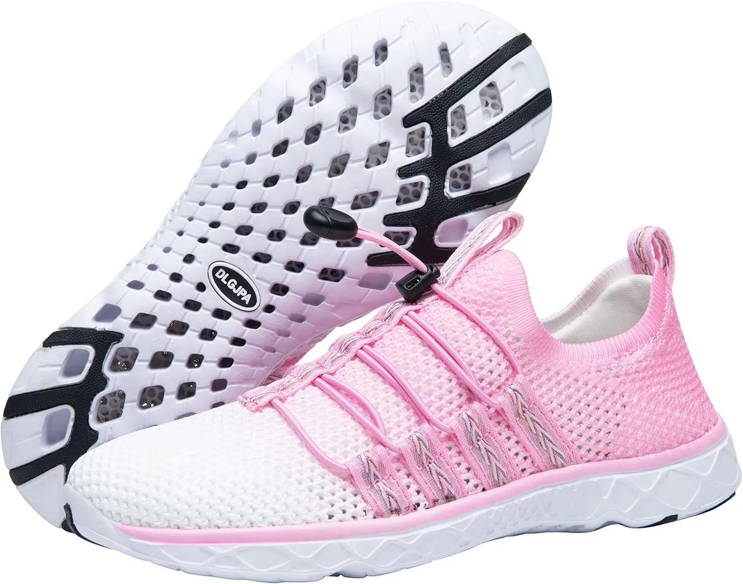 DLGJPA Women's Lightweight Quick Drying Aqua Water Shoes Athletic Sport Walking Shoes