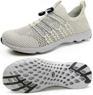 DLGJPA Women's Lightweight Quick Drying Aqua Water Shoes Athletic Sport Walking Shoes