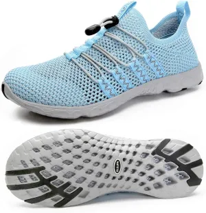 DLGJPA Women's Lightweight Quick Drying Aqua Water Shoes Athletic Sport Walking Shoes