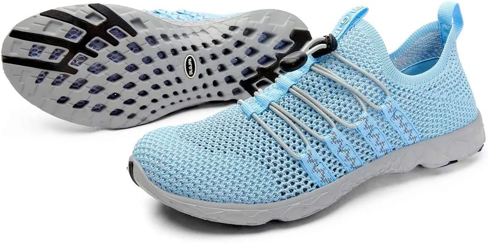DLGJPA Women's Lightweight Quick Drying Aqua Water Shoes Athletic Sport Walking Shoes