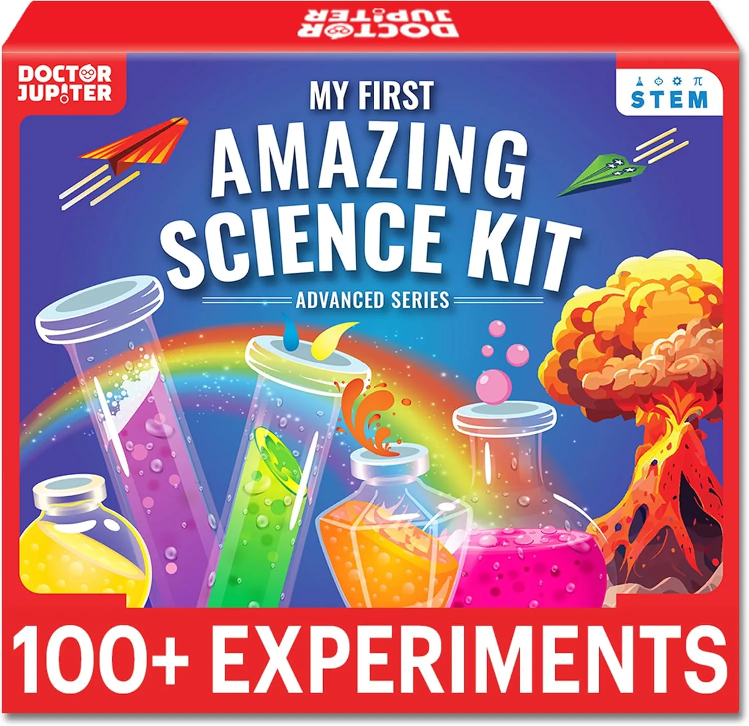 Doctor Jupiter My First Amazing Science Kit for Kids Ages 4  | Birthday Gift Ideas for 4-5-6-7-8-9-10-11-12 Year Old Boys & Girls | STEM Learning & Educational Toys |Advanced Science Experiment Series