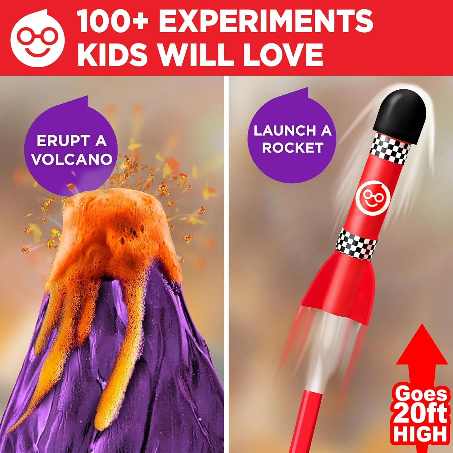 Doctor Jupiter My First Amazing Science Kit for Kids Ages 4  | Birthday Gift Ideas for 4-5-6-7-8-9-10-11-12 Year Old Boys & Girls | STEM Learning & Educational Toys |Advanced Science Experiment Series