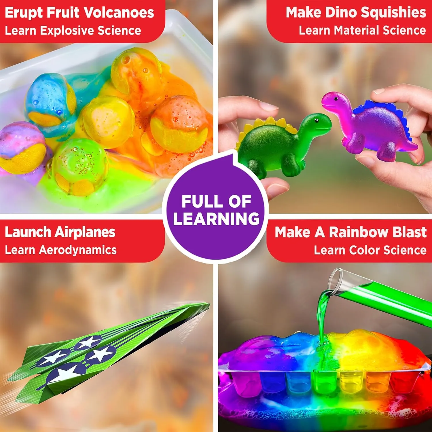 Doctor Jupiter My First Amazing Science Kit for Kids Ages 4  | Birthday Gift Ideas for 4-5-6-7-8-9-10-11-12 Year Old Boys & Girls | STEM Learning & Educational Toys |Advanced Science Experiment Series