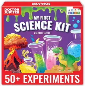 Doctor Jupiter My First Science Kit for Kids Ages 4-5-6-7-8-9-10-11-12 | Birthday Gift Ideas for 4  Year Old Boys & Girls | STEM Learning & Educational Toys | Preschool Learning Activities