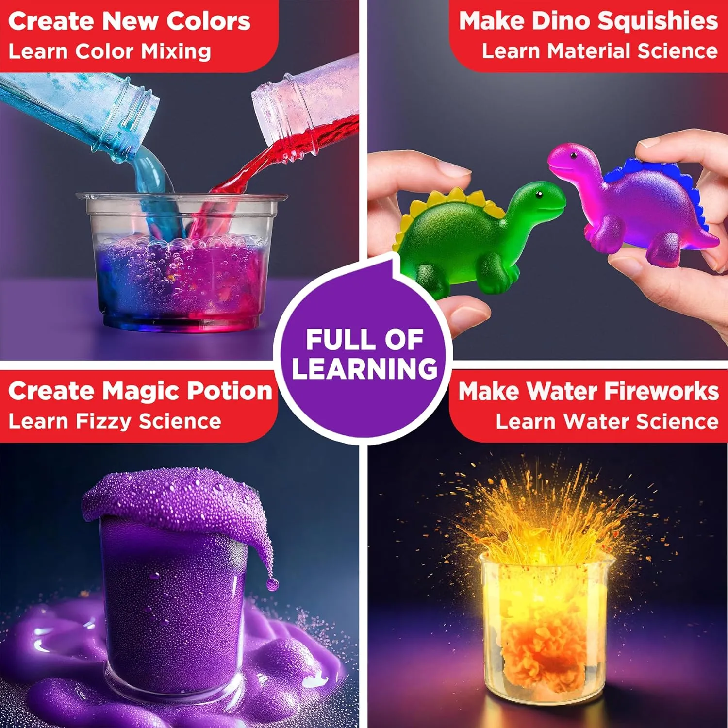 Doctor Jupiter My First Science Kit for Kids Ages 4-5-6-7-8-9-10-11-12 | Birthday Gift Ideas for 4  Year Old Boys & Girls | STEM Learning & Educational Toys | Preschool Learning Activities