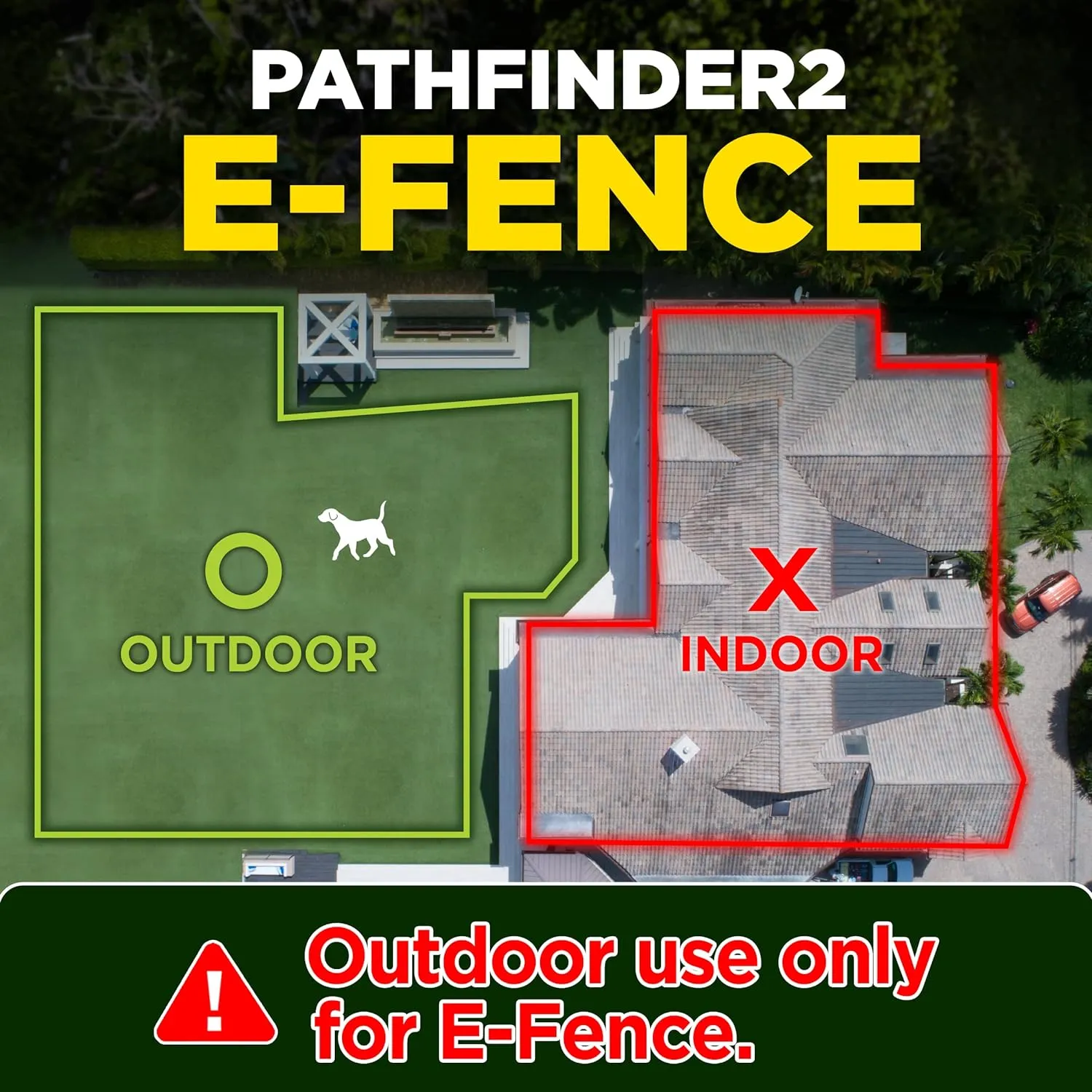 Dogtra Pathfinder 2 Additional Dog Tracking & Training Receivers for Dogs 25 lbs. and Up
