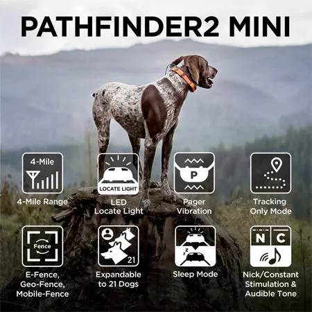 Dogtra Pathfinder2 MINI 4-Mile Range GPS Dog Tracker