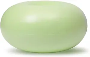 Doughnut Stability Ball, Anti-Burst Yoga Ball Chair Supports 2200lbs Stability Ball for Fitness Balance Gym and Physical Therapy Home Workout Equipment or Office Ball Chair