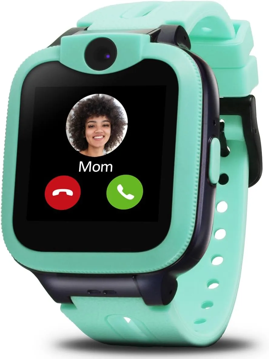 Easyfone Trackino KW2 Kids Smart Watch | 4G Phone Watch for Kids with Calling, GPS Tracking and Activity | Parental Controls | SOS Button | SIM Card Included | Kid’s Phone Alternative (Mint Green)