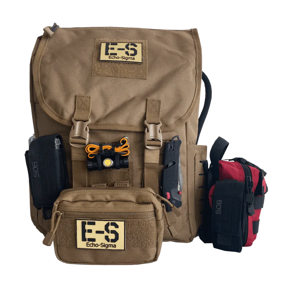 Echo-Sigma Rucksack   Tech Survival Bag