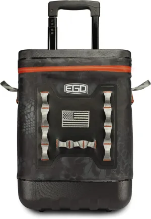 Ego Kryptek TPU Fish Weigh in Cooler - Insulated, Waterproof Fishing Cooler for Tournaments, Bass Tourneys, and Fish Weighing - Live Bait Protection