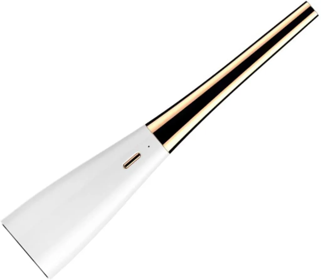Electric Eyelash Curler USB Rechargeable Heated Lash Curling Clip for Effortless Natural Curls Safe Compact Design for Girls Friends White