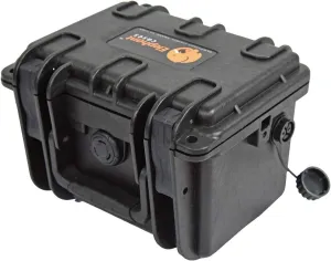 Elephant B100S2 Kayak Battery Box Waterproof Battery Enclosure for Powering GPS, Fish Finders, Led Lights, Aerator Pump (2 pin Single)