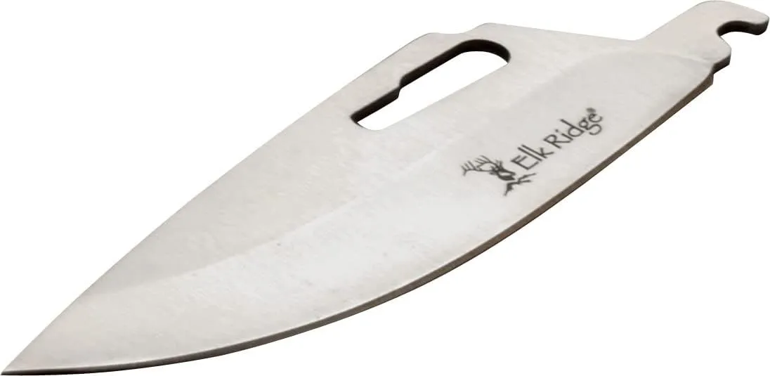Elk Ridge - Outdoors TREK Replacement Razor Blades for Manual Folding Knife - Set of 6 Blades, Hunting, Camping, Survival - ER-TKFDR002B6