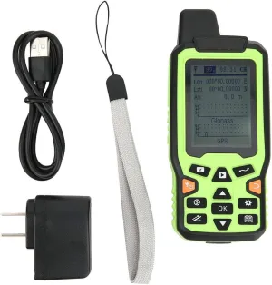 EM90 Mini Portable High Handheld Land Area Meter, Land Survey Measuring Instrument US Plug 100-240V for Forest Farmland Mountain Mining Lake