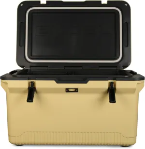 ENGEL 60 QT Ultra-Light Injection Molded Cooler - Ice Chest Keeps Ice up to 7 Days - Large Cooler Includes Wire Basket, Divider and Built-in Bottle Opener