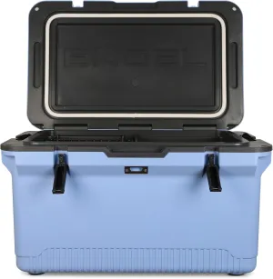 ENGEL 60 QT Ultra-Light Injection Molded Cooler - Ice Chest Keeps Ice up to 7 Days - Large Cooler Includes Wire Basket, Divider and Built-in Bottle Opener