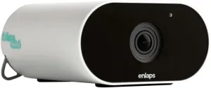 Enlaps Tikee Mini - 12MP 4K Autonomous Timelapse Smart Camera, 120° Wide Angle, 4G/LTE WiFi, Remote Monitoring, IP66, Ideal for Renovation, Indoor & Outdoor, Waterproof Connector