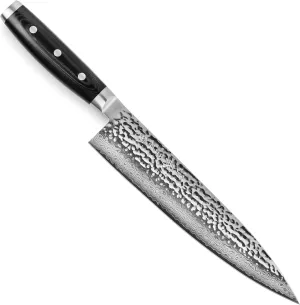 Enso Large Chef's Knife - Made in Japan - HD Series - VG10 Hammered Damascus Stainless Steel Gyuto - 9.5"