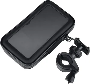 EVTSCAN Waterproof Bike Bag Holder, Bike Motorbike Handlebar Mount Holder Waterproof Bag Case Accessory for Phone GPS
