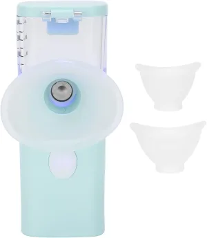 Eye Moisturizing Machine, Soothing Facial Skin Cleaning Eye Care Sprayer, for USB Charging Handheld(The New Eye moisturizer Blue)