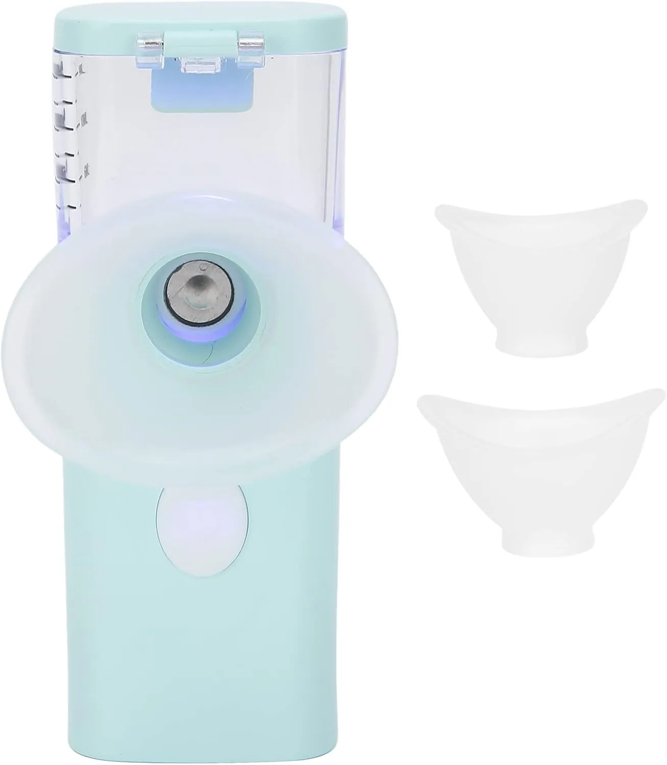 Eye Moisturizing Machine, Soothing Facial Skin Cleaning Eye Care Sprayer, for USB Charging Handheld(The New Eye moisturizer Blue)
