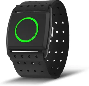 EZON C022Pro Heart Rate Monitor Armband with ANT  & Bluetooth, LED HR Zone Indicator Lights,3ATM Waterproof, Adjustable Arm Strap for Running Cycling Gym, Compatible with Peloton/Wahoo/Strava