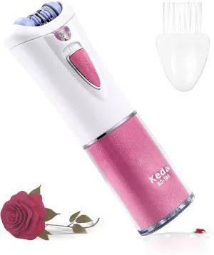 Facial Epilator for Women, Epilators Hair Removal for Face, Epilators with LED Light, Cordless Hair Removal Device, Epilator for Women, Facial Hair Removal for Bikini Arm Legs Armpits