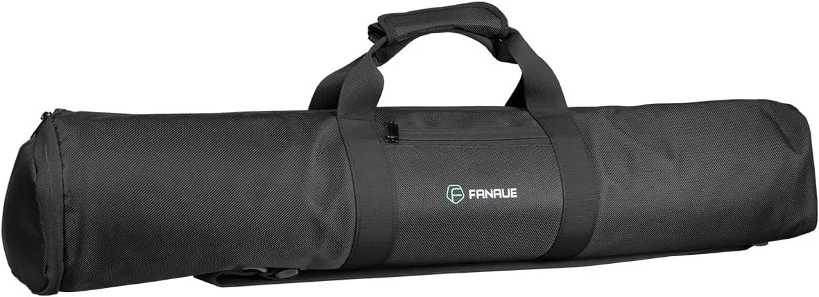 FANAUE TB-65 Tripod Carrying Case Bag 30" - Duty Nylon Bag with 1 External Pocket and Full Length Zippered Closure Plus，Compatible with DeathGrip, Havoc Shooting Rests for Hunting and Outdoors
