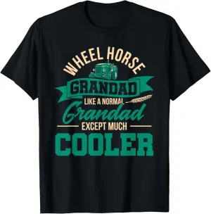 Farmer Tractor Farming Wheel Horse Gift T-Shirt