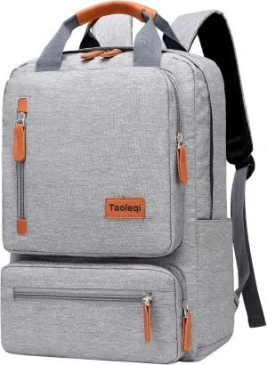 Fashion Men's Travel Backpack Casual Duffle Bag Polyester Weekender Overnight Bag Large Capacity Carry On Bookbags (A/Grey)