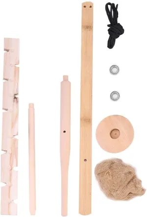 Fire Making Tool Set, Wood Drilling Fire Making Tool 33x3cm/12.99x1.18in Primitive Wood Survival Practice Friction Fire Tool for Outdoor Camping